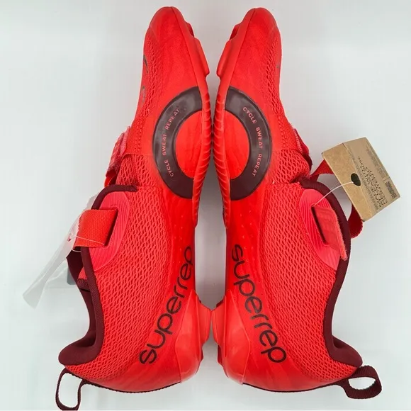 Nike Superrep Cycle 2 NN Red Indoor Cycling Shoes DH3396-600 Men Sz 8.5 Womm 10
