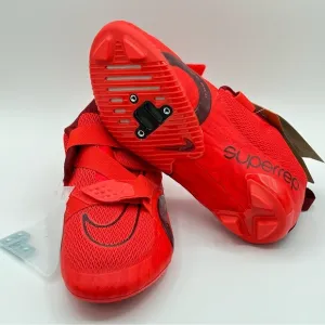 Nike Superrep Cycle 2 NN Red Indoor Cycling Shoes DH3396-600 Men Sz 8.5 Womm 10