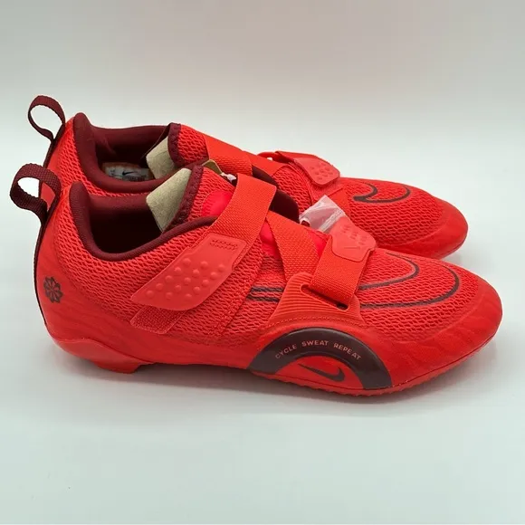 Nike Superrep Cycle 2 NN Red Indoor Cycling Shoes DH3396-600 Men Sz 8.5 Womm 10