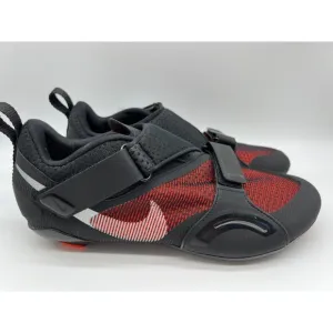 Nike SuperRep Cycle Black Hyper Crimson Cycling Shoes CW2191-008 Men's Size 9🛒