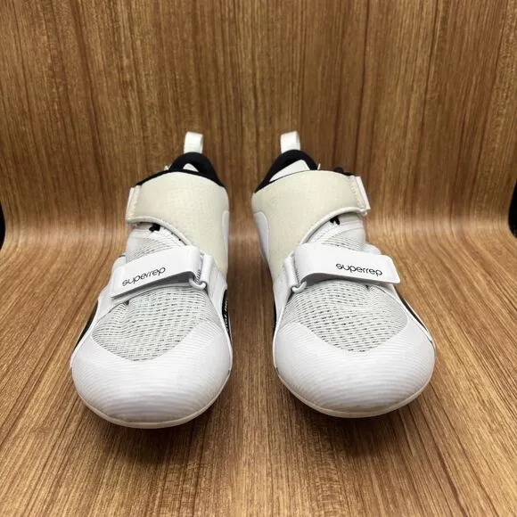 Nike SuperRep Cycling Shoes CW2191-100 White Black Men's Size 12