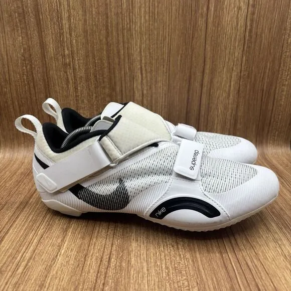 Nike SuperRep Cycling Shoes CW2191-100 White Black Men's Size 12