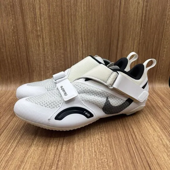Nike SuperRep Cycling Shoes CW2191-100 White Black Men's Size 12