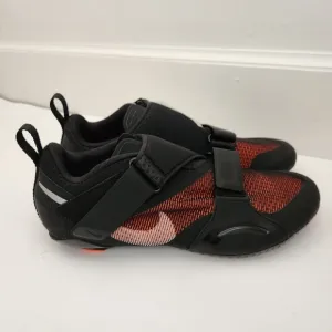 Nike SuperRep Women's Indoor Cycling Shoes Athletic Black Red Silver Size 8 NEW