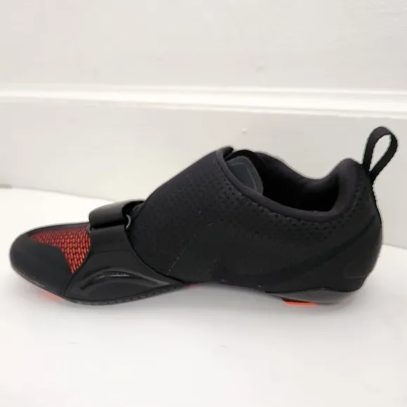 Nike SuperRep Women's Indoor Cycling Shoes Athletic Black Red Silver Size 8 NEW