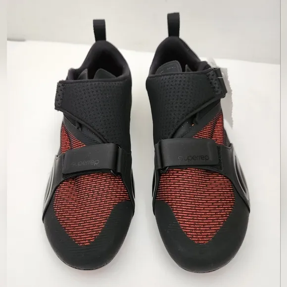 Nike SuperRep Women's Indoor Cycling Shoes Athletic Black Red Silver Size 8 NEW