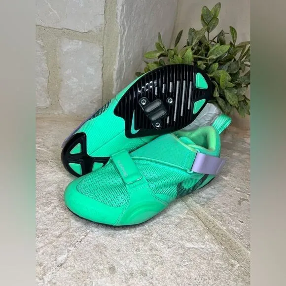 Nike SuperRep Green Glow cycling shoes sz 6.5