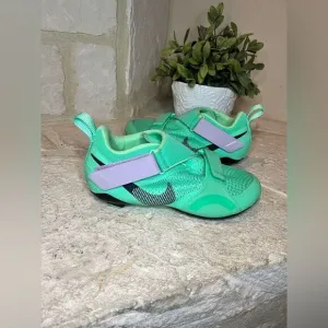 Nike SuperRep Green Glow cycling shoes sz 6.5