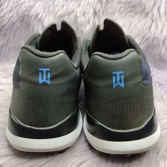 Nike Tiger Woods TW15 Golf Shoes Mens Size 13 Blue Black 704884-400 RARE