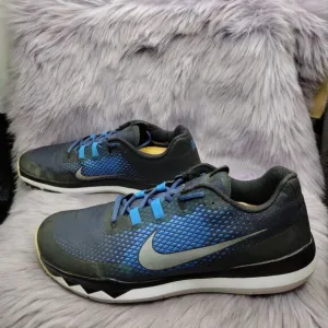 Nike Tiger Woods TW15 Golf Shoes Mens Size 13 Blue Black 704884-400 RARE