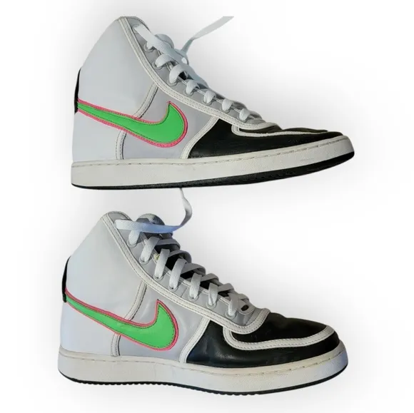 Nike Vandal High Top Sneaker Shoes Size‎ 10 Leather 2006