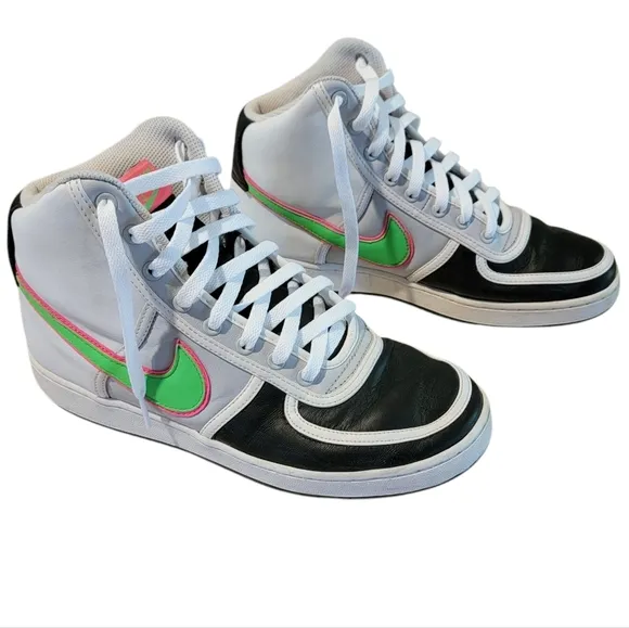 Nike Vandal High Top Sneaker Shoes Size‎ 10 Leather 2006