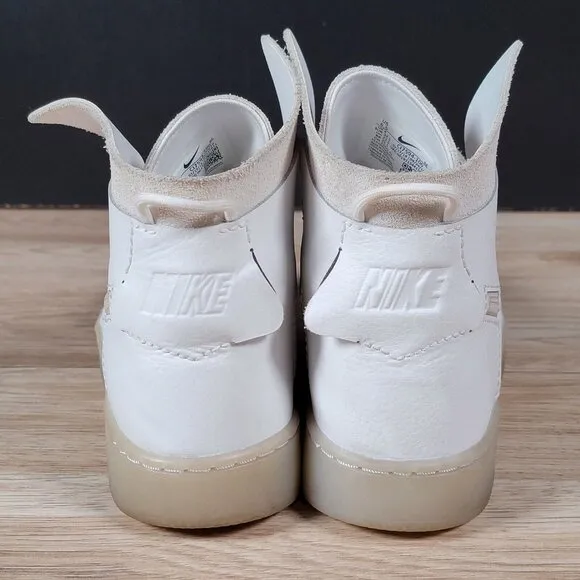 Nike Vandalised High Top Shoes Womens Size 6.5 Athletic White Beige CI7594-100
