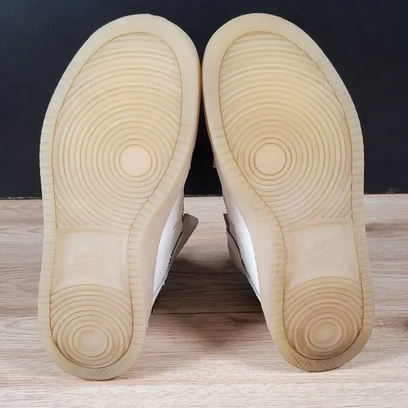 Nike Vandalised High Top Shoes Womens Size 6.5 Athletic White Beige CI7594-100
