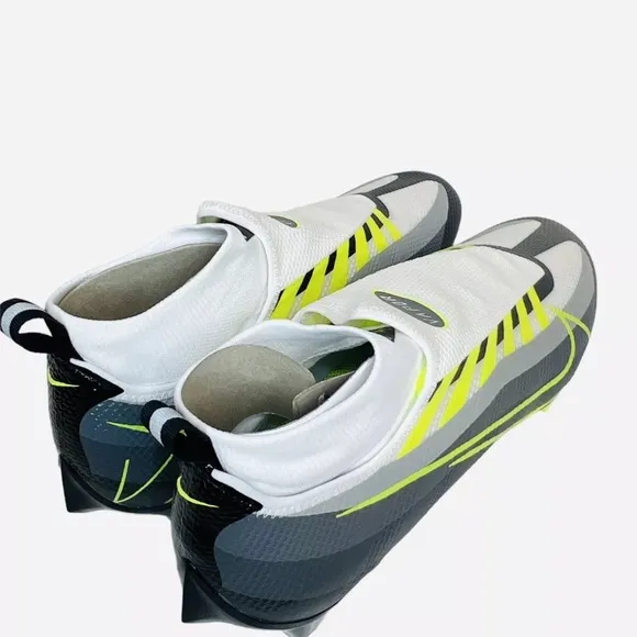Nike Vapor Edge Pro 360 Football Cleats Gray/Volt/White DQ3670-071 Men’s Sz 12