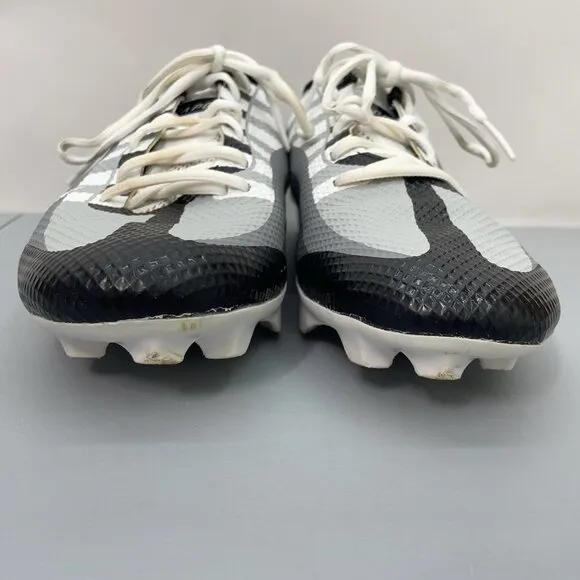 Nike Vapor Edge Speed 360 Cleats Shoes Football Gray Black Mens 10.5