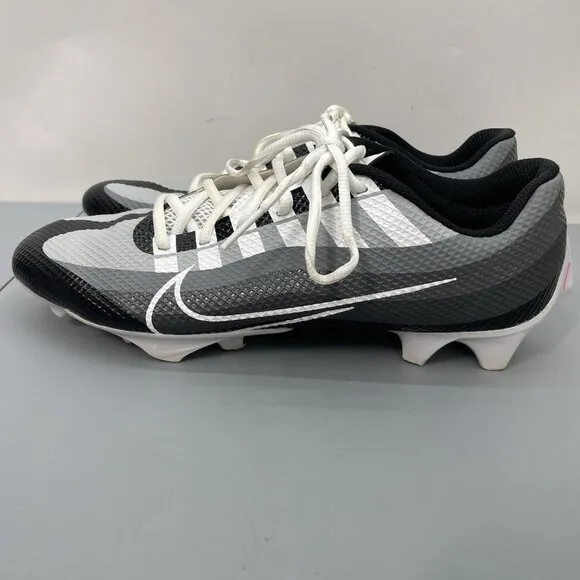 Nike Vapor Edge Speed 360 Cleats Shoes Football Gray Black Mens 10.5