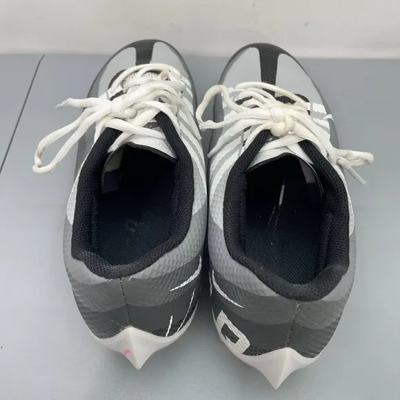 Nike Vapor Edge Speed 360 Cleats Shoes Football Gray Black Mens 10.5