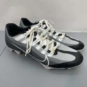 Nike Vapor Edge Speed 360 Cleats Shoes Football Gray Black Mens 10.5