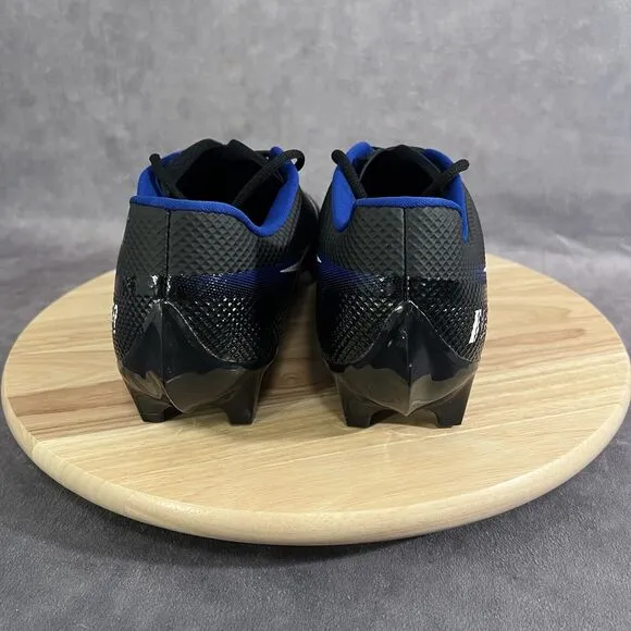 Nike Vapor Edge Speed 360 Football Cleats Black Blue Shoes Mens 13 CV6349-002