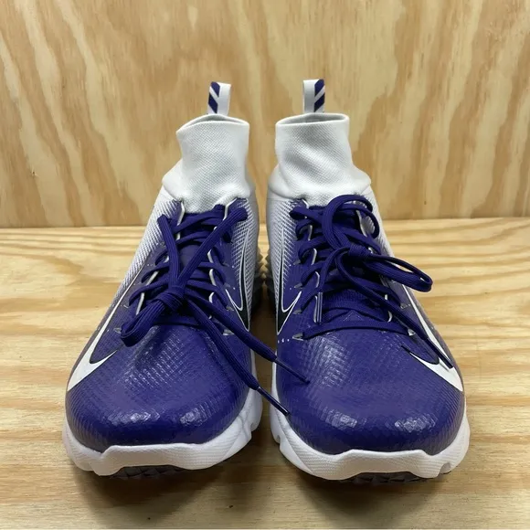 Nike Vapor Untouchable Speed 2 Turf Shoes Purple AO8744-106 Men Size 10.5 NFL
