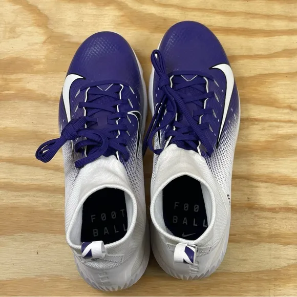 Nike Vapor Untouchable Speed 2 Turf Shoes Purple AO8744-106 Men Size 10.5 NFL
