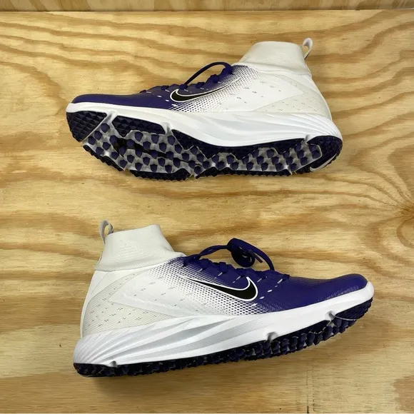 Nike Vapor Untouchable Speed 2 Turf Shoes Purple AO8744-106 Men Size 10.5 NFL