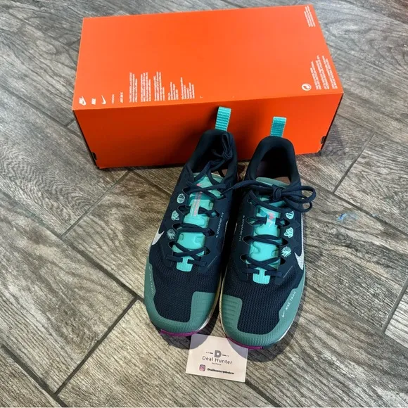 Nike Wildhorse 8 Men’s Trail Running Shoes - Teal and Pink DR2686 401