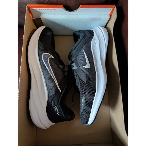 Nike WMNS Quest 5 [DD9291-001] Women Running Shoes Black/Iron Grey SIZE 6