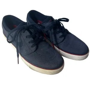 Nike Wms SB Zoom Air Janoski Blue Navy Obsidian Skate Sneakers Shoes Sz 6