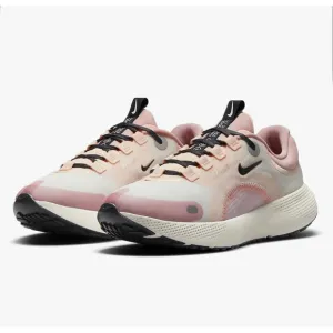 Nike Womens Escape Run Street Running Shoes Sail Grey Pink Glaze Size 8 Women’s