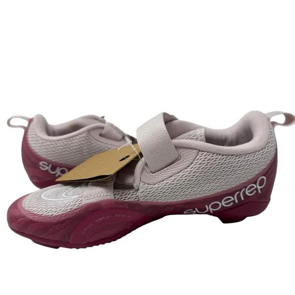 Nike Women’s Size 7 SuperRep Cycle 2 Next Nature Barely Rose Spinning Cleats NWT