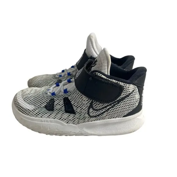Nike Youth Boy's White Kyrie Hip Hop High Top Shoes Sz 9C