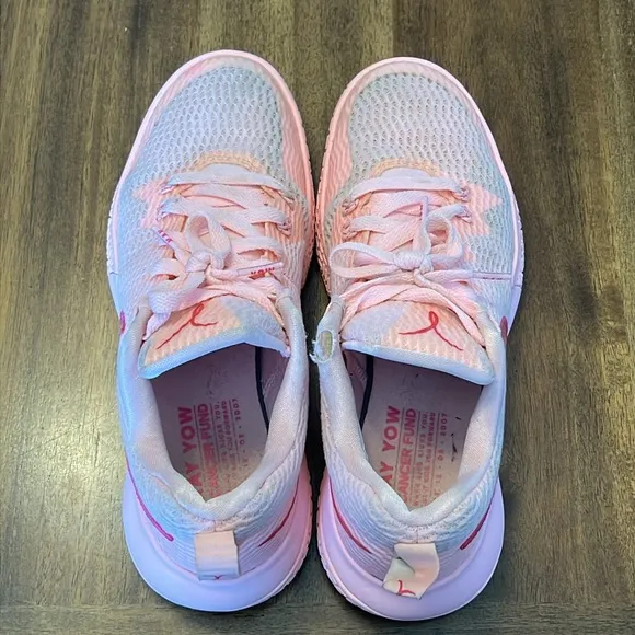 Nike Zoom Live 2 Kay Yow Pink Breast Cancer Awareness AJ7721-605 Mens 6.5 Shoes