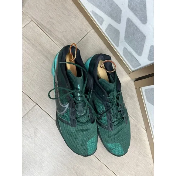 NIKE ZOOM METCON TURBO 2 TRAINING SHOES Men Sneakers Sz 13 Green DH3392-393