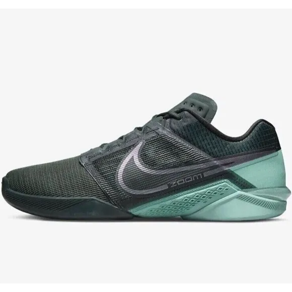 NIKE ZOOM METCON TURBO 2 TRAINING SHOES Men Sneakers Sz 13 Green DH3392-393