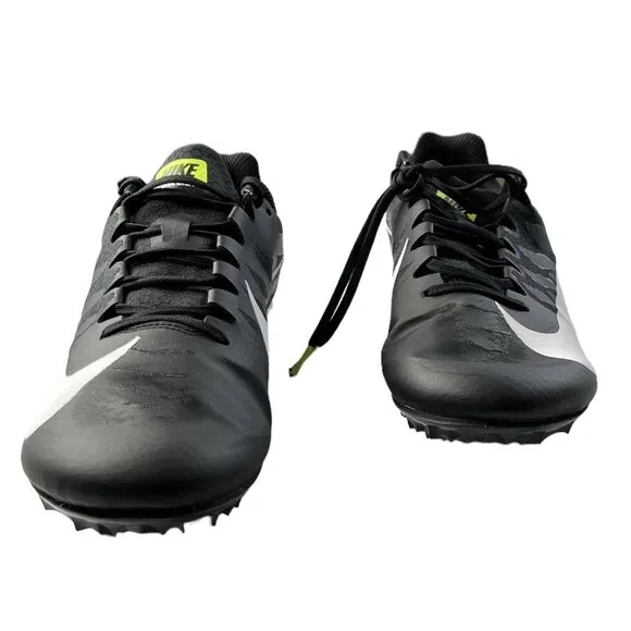 Nike Zoom Rival S9 Track Spike Cleat Shoes Mens Size 12 Black Sneakers