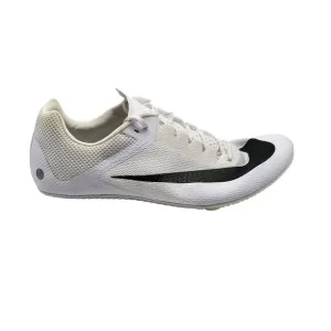 Nike Zoom Rival Sprint Track Spikes White/Black DC8753-100 Size 12.5 Mens