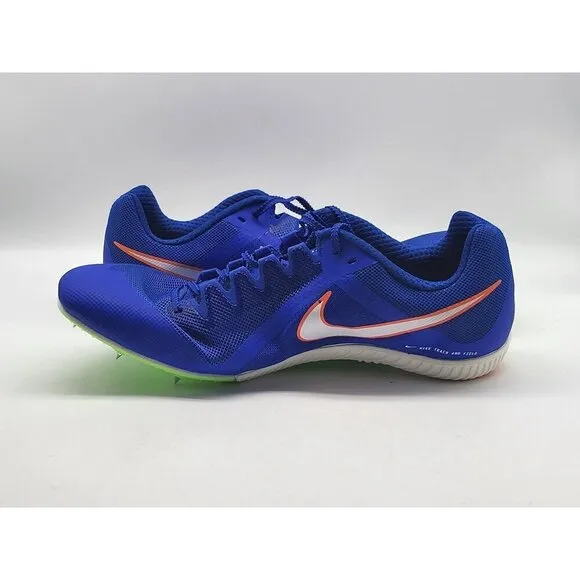 Nike Zoom Rival Track Field Spikes Running Shoes Blue DC8749 401 Size 13