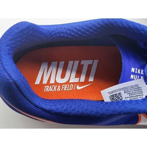 Nike Zoom Rival Track Field Spikes Running Shoes Blue DC8749 401 Size 13