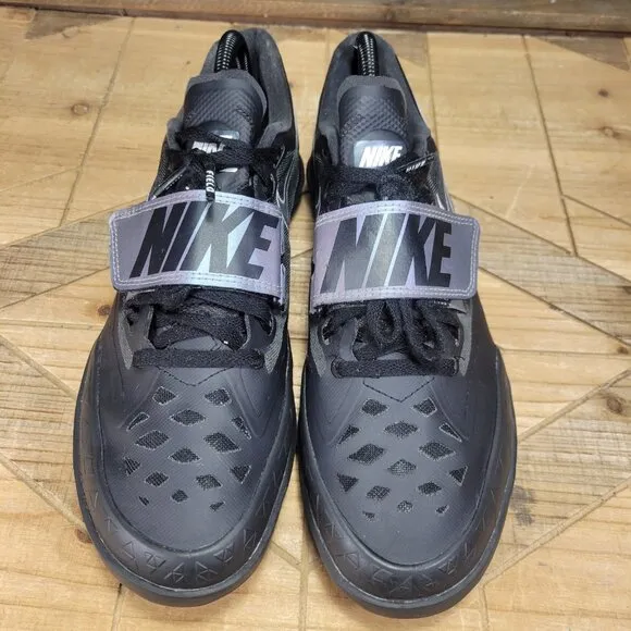 Nike Zoom SD Mens Size 8.5 Black Indigo Fog Shotput Throwing Shoes 685135 003