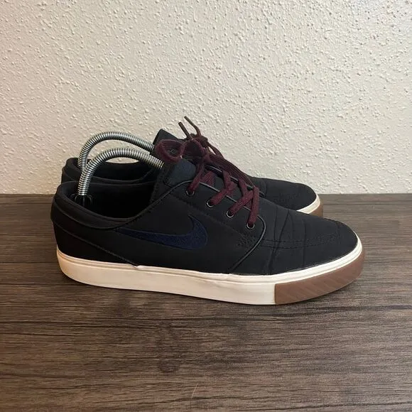 Nike Zoom Stefan Janoski Black Obsidian Skate Shoes SB Mens Size 9‎ 615957-024