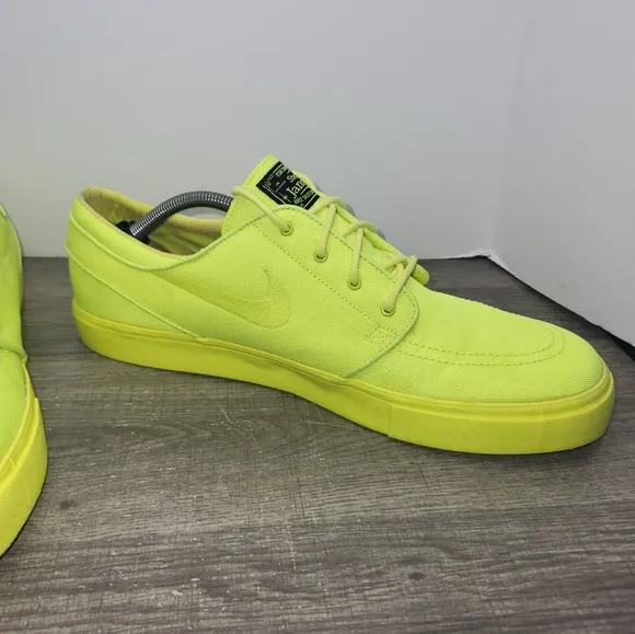 Nike Zoom Stefan Janoski Lemon Twist Men's Size 14 Skateboarding Skate Shoes