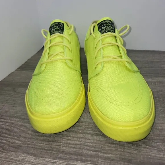 Nike Zoom Stefan Janoski Lemon Twist Men's Size 14 Skateboarding Skate Shoes