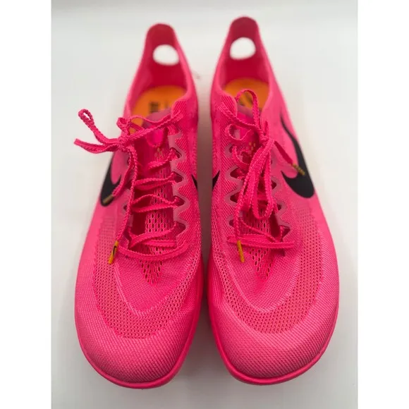 Nike ZoomX Dragonfly Track Spikes Racing Shoes Pink Black Mens Size 13