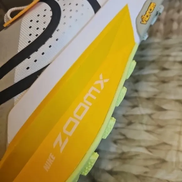 Nike ZoomX Running Shoes - Yellow and Gray