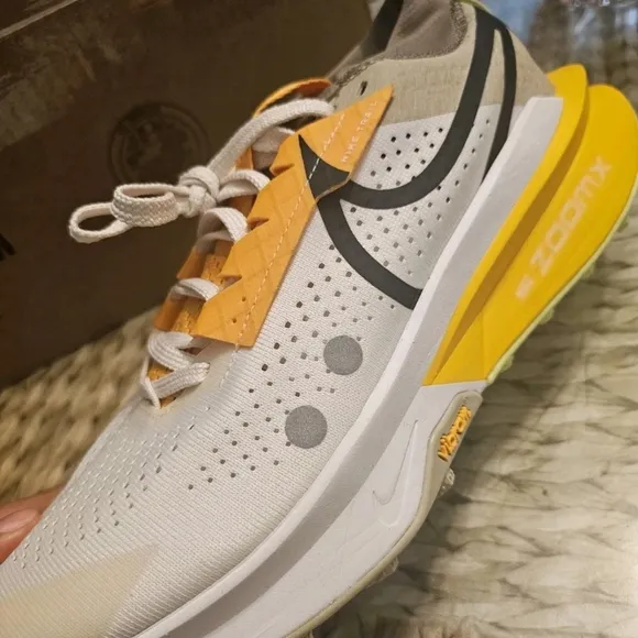 Nike ZoomX Running Shoes - Yellow and Gray