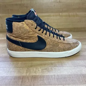 Nike Blazer Mid Cork Mens Size 10 Shoes Sneakers Skate 749636-100 Rare