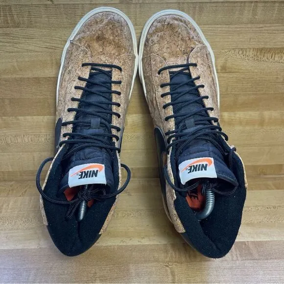 Nike Blazer Mid Cork Mens Size 10 Shoes Sneakers Skate 749636-100 Rare