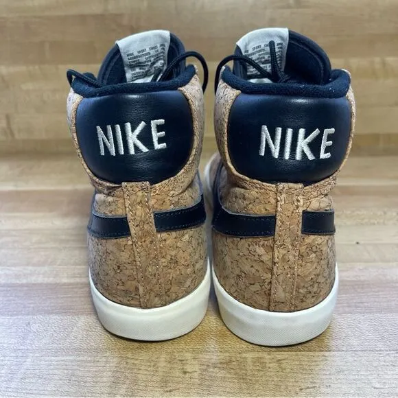 Nike Blazer Mid Cork Mens Size 10 Shoes Sneakers Skate 749636-100 Rare